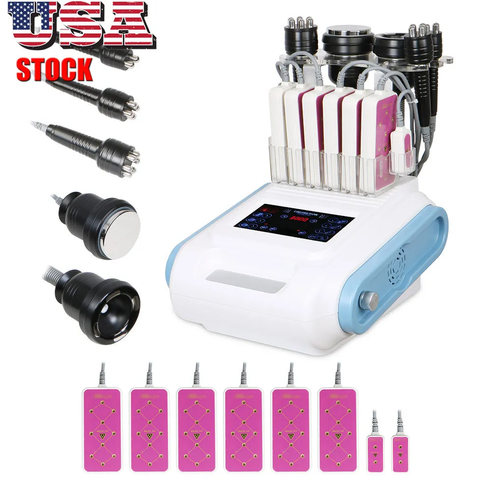 6in1 Unoisetion Cavitation 2.0 3D Radio Frequency Vacuum Body Contouring Machine