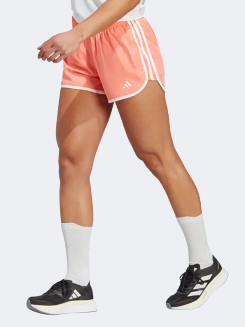 Adidas Marathon 20 Women Running Short Coral Fusion