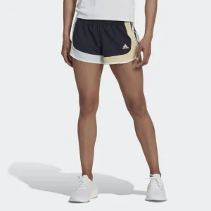 Adidas Womens Marathon 20 Colourblock Running Shorts