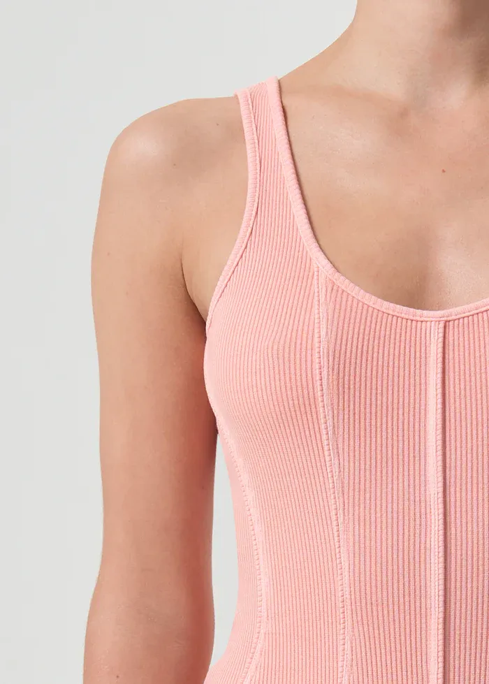 AGOLDE - Elna Bodysuit in Grapefruit