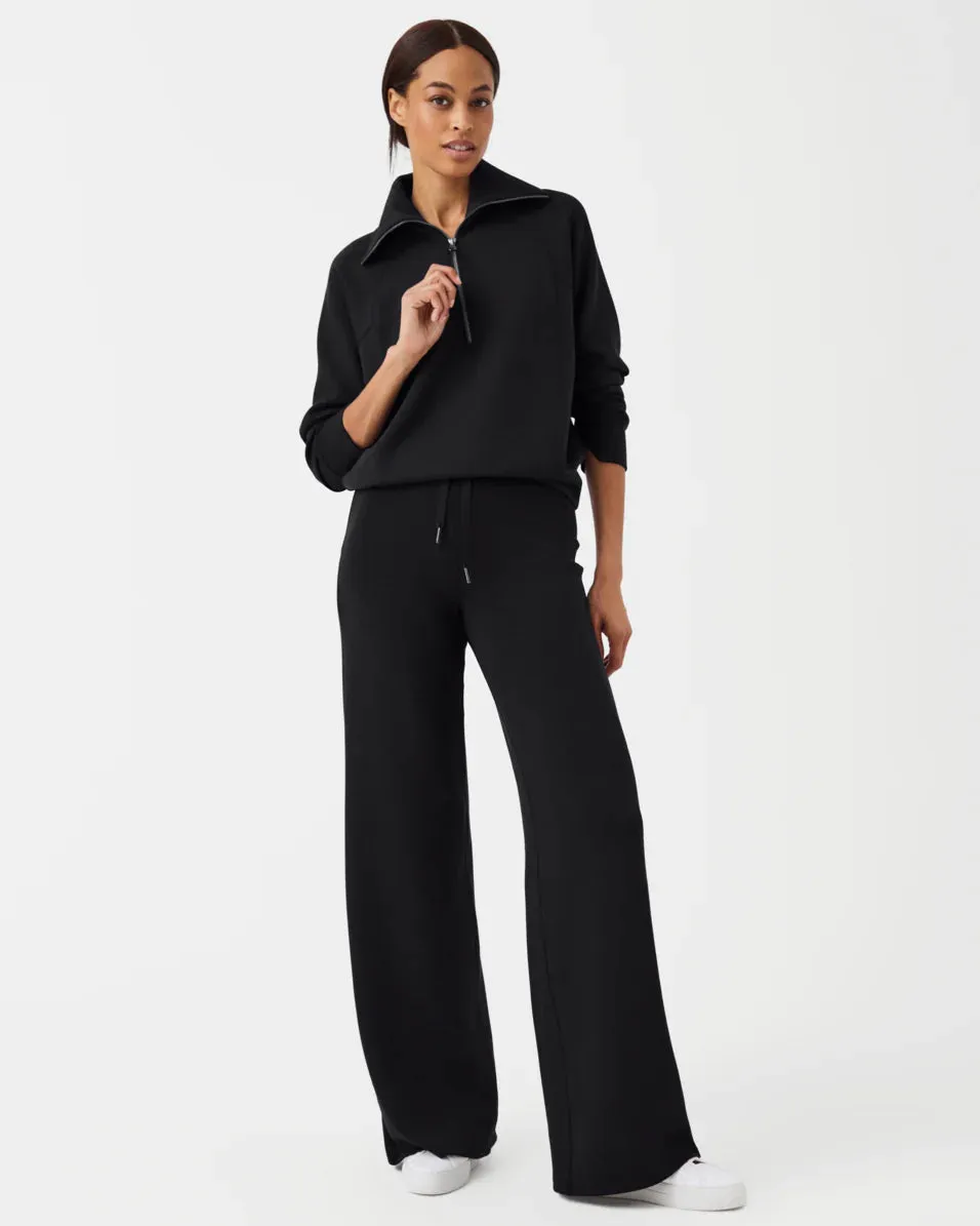 Air Essentials Wide Leg Pant | Black