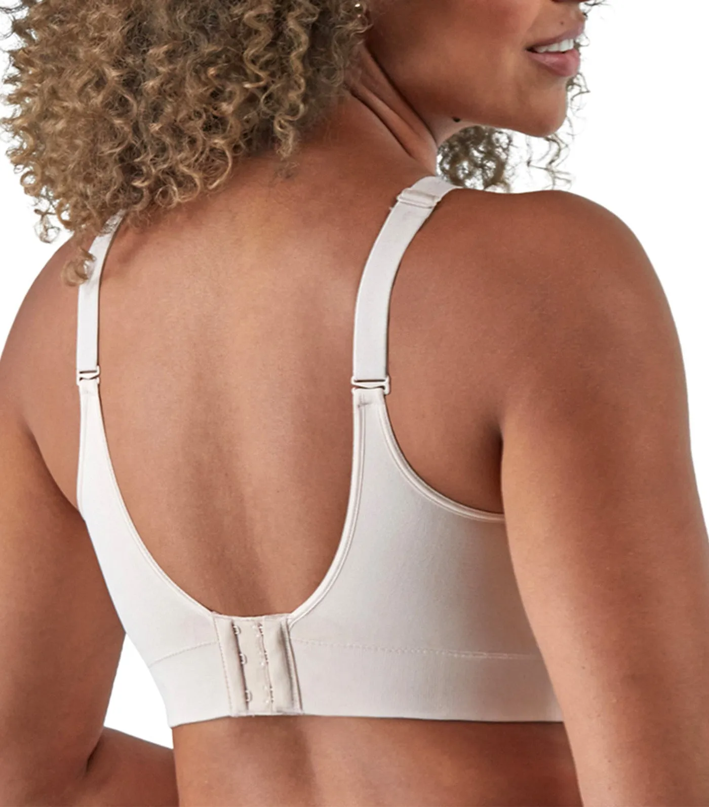 Bali Comfort Revolution Modern Seamless Wirefree Bra Sandshell