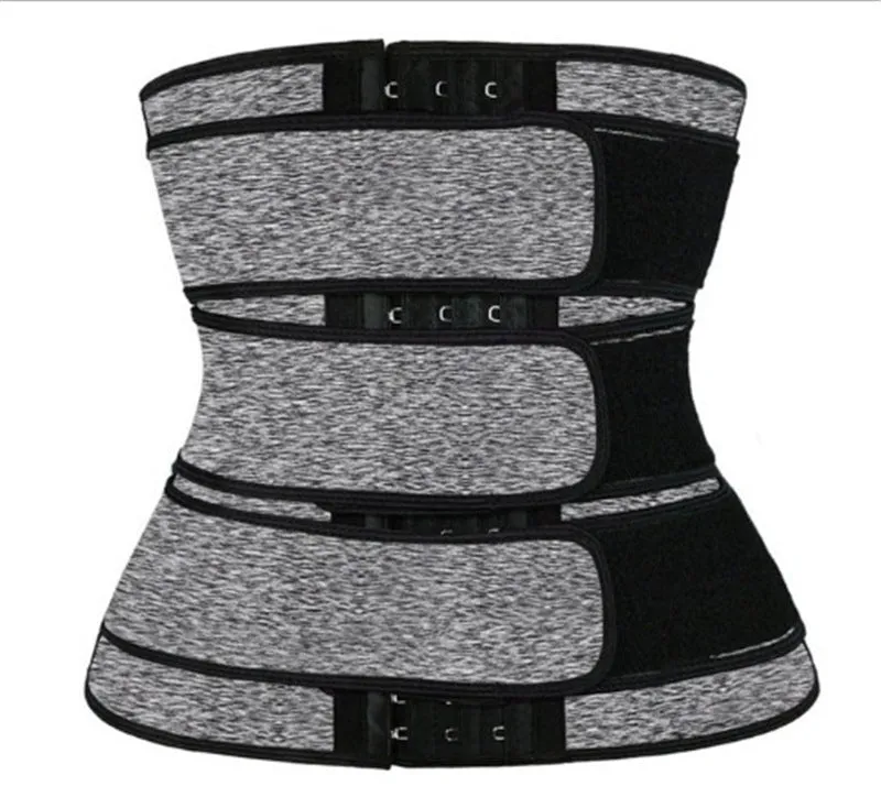 Belly shaper three-row velcro waistband（AE4064）