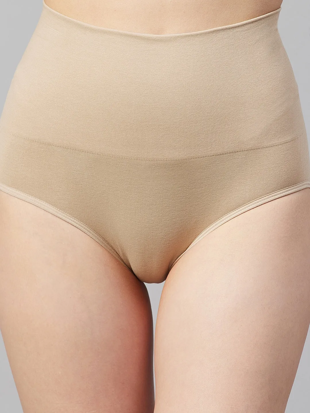 C9 Airwear Seamless Cotton Shaping Brief For women - Nude