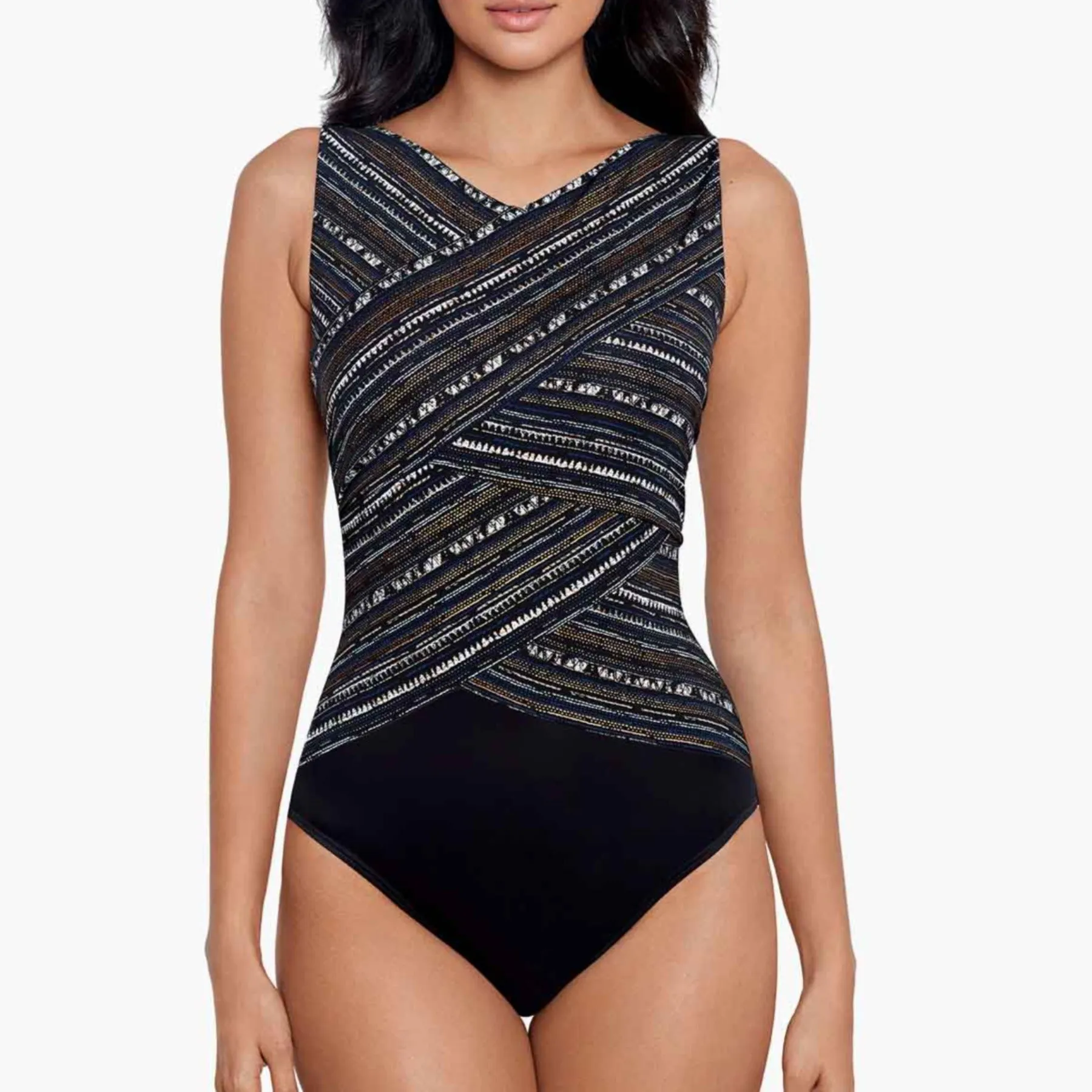 Cypher Brio One Piece Swimsuit 6558453 - Black/Multi