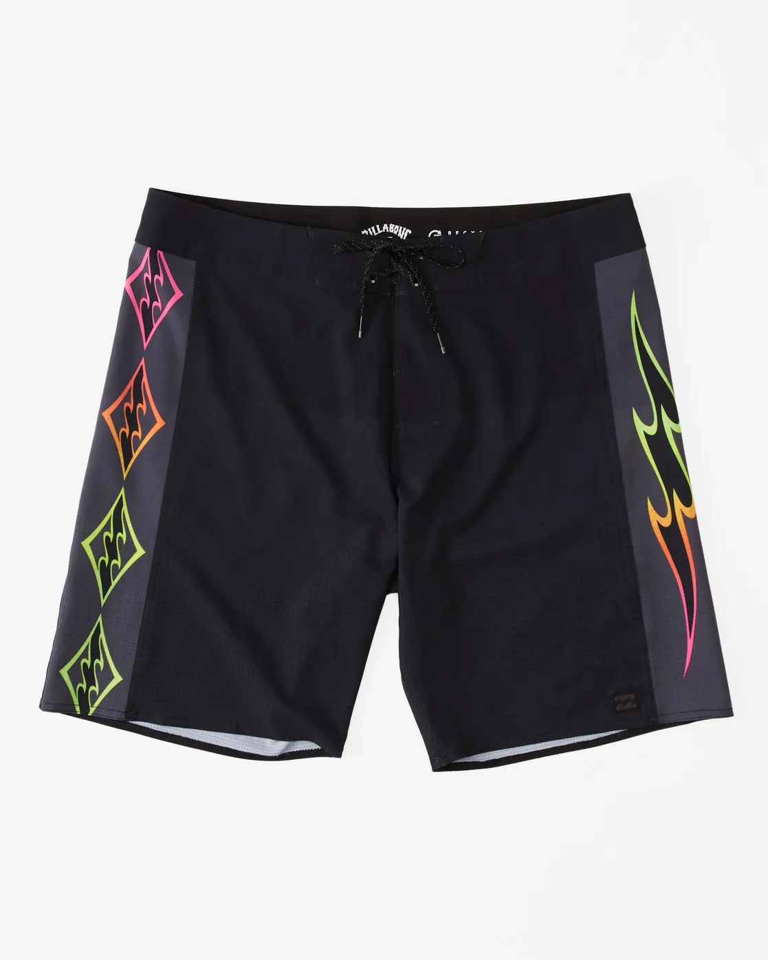 D Bah Airlite Performance 19" Boardshorts - Neon