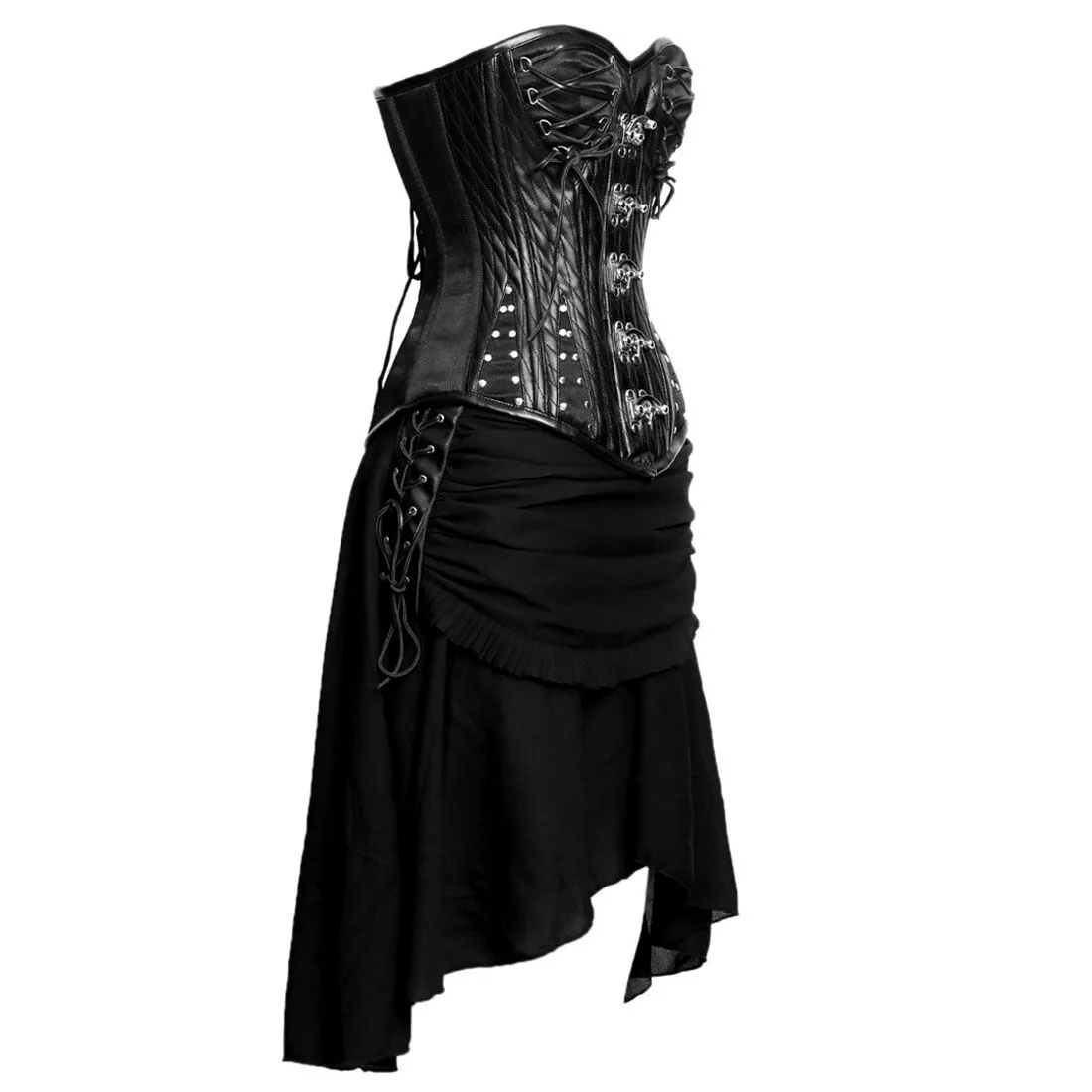 Dark Majesty Corset and Skirt Set