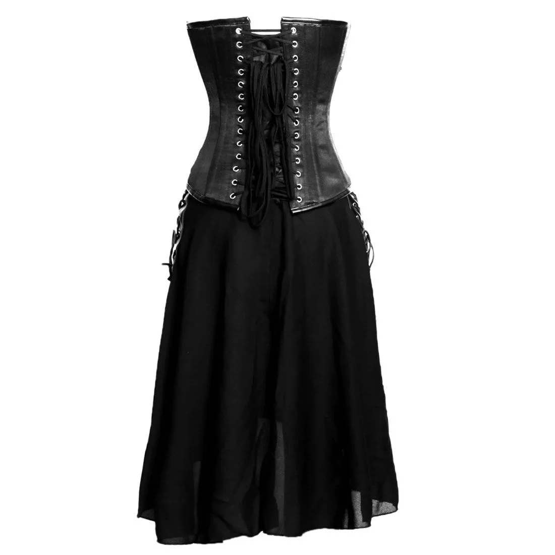 Dark Majesty Corset and Skirt Set