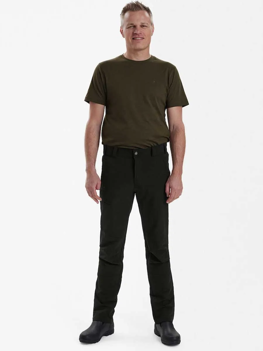 DEERHUNTER Strike Full Stretch Trousers - Mens - Black