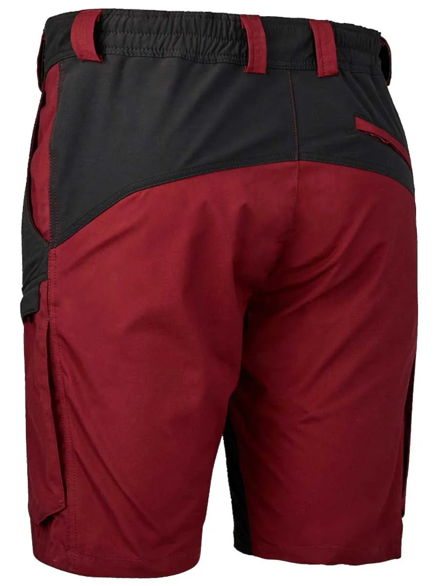 DEERHUNTER Strike Shorts - Mens - Oxblood Red