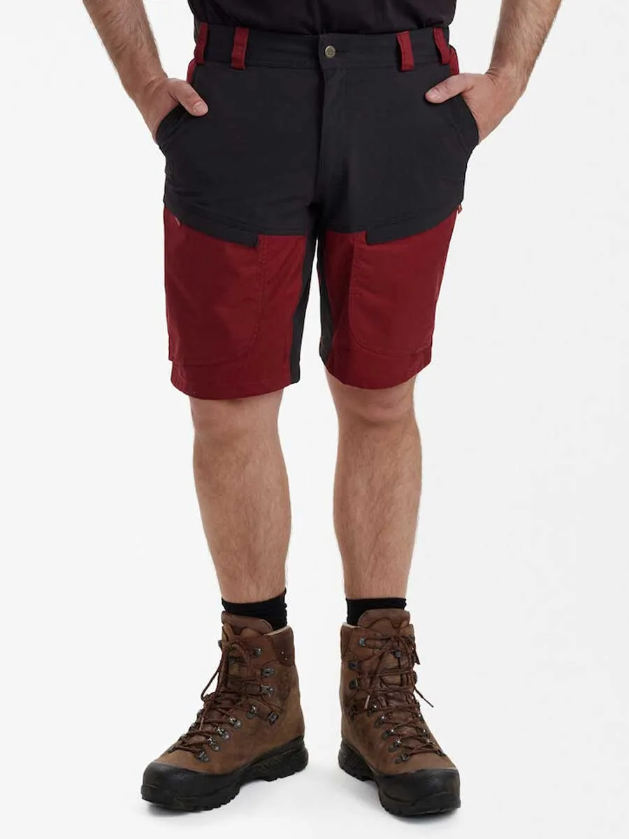 DEERHUNTER Strike Shorts - Mens - Oxblood Red