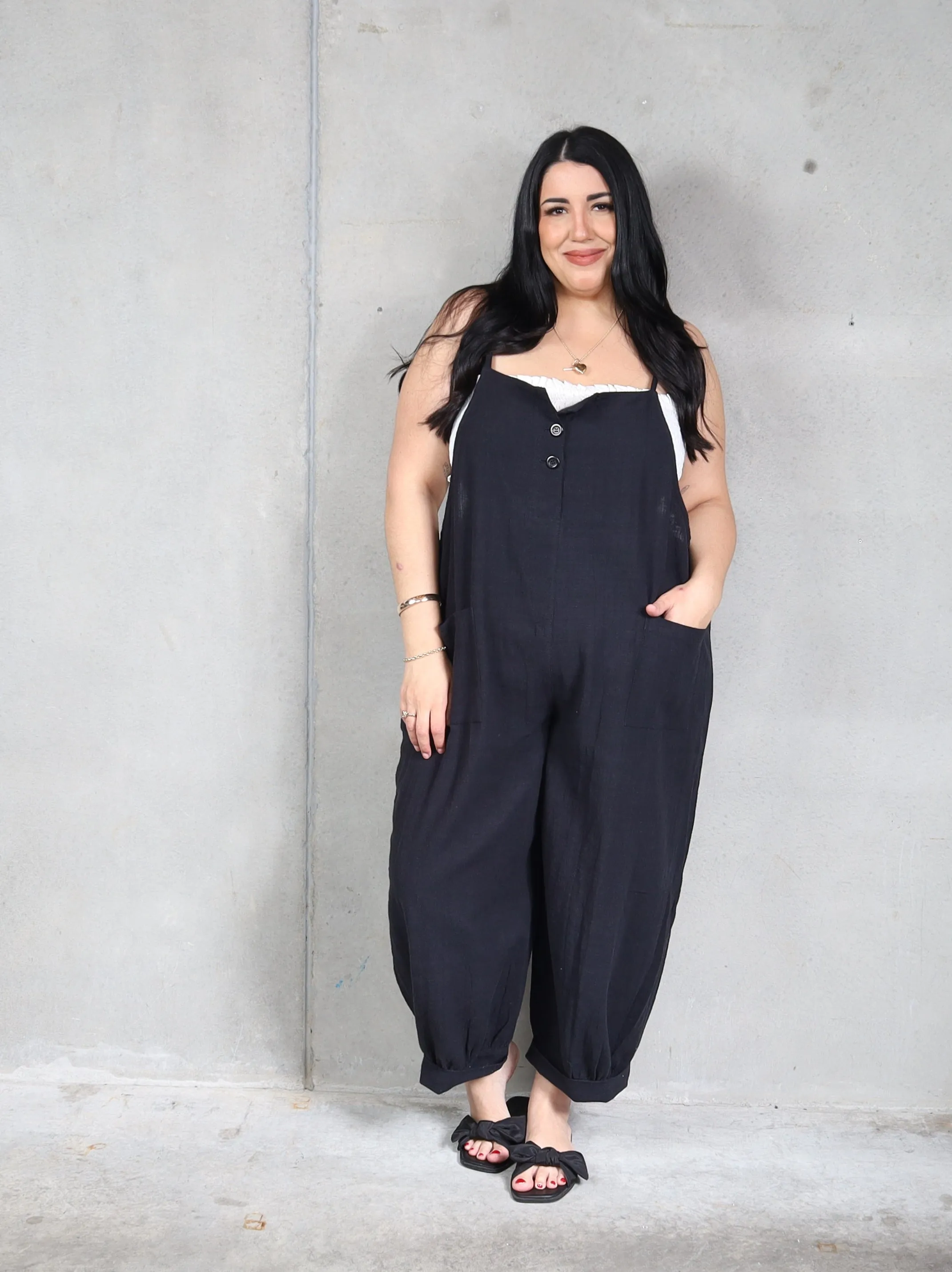 Eileen Jumpsuit  - Black