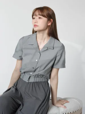 Elastic Waist Shirt