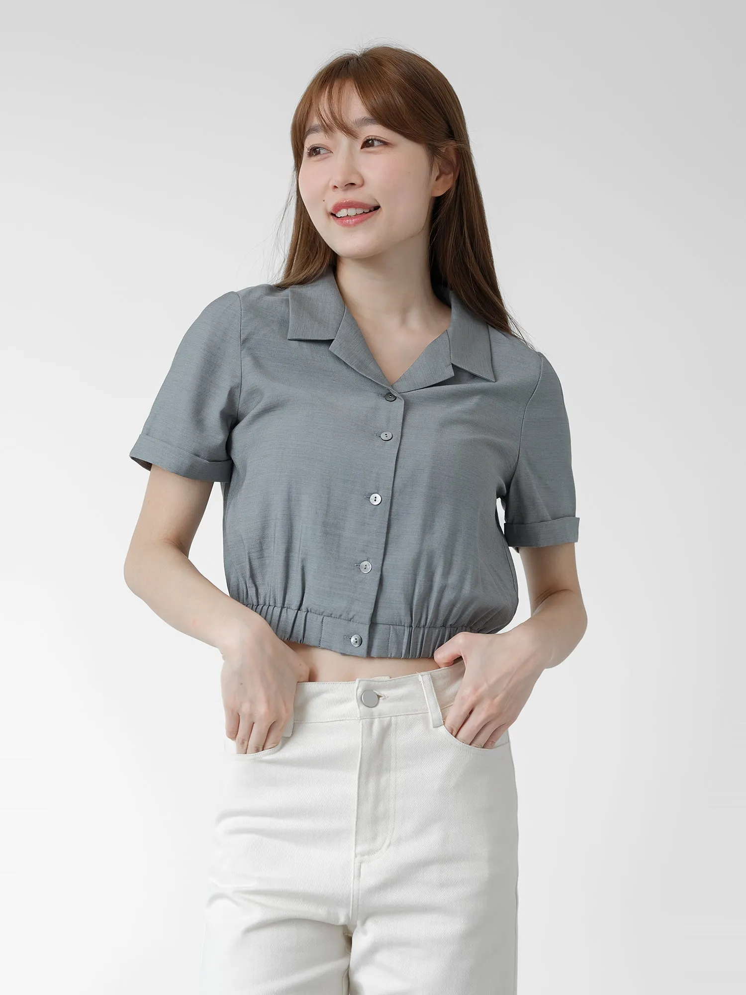 Elastic Waist Shirt