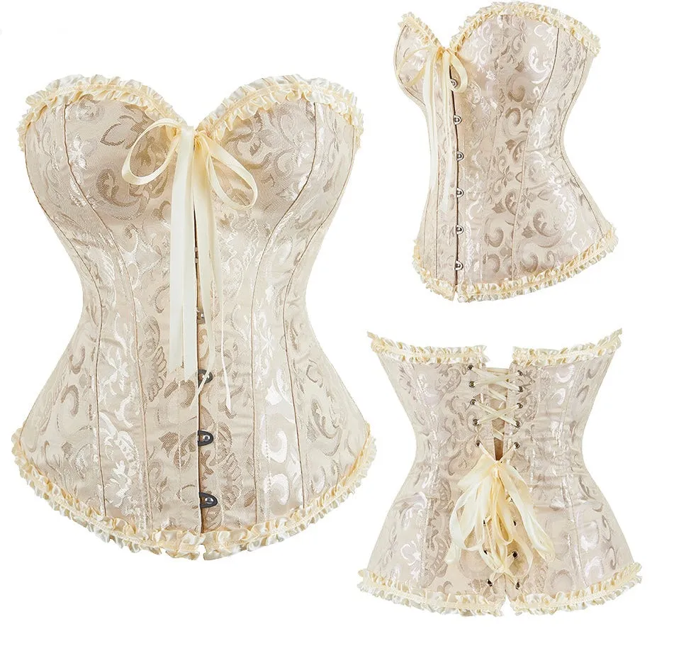 Floral Lace Corset