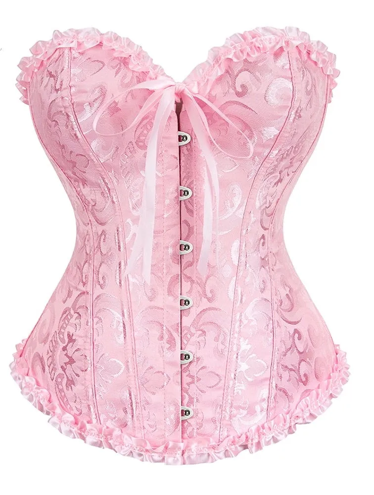 Floral Lace Corset