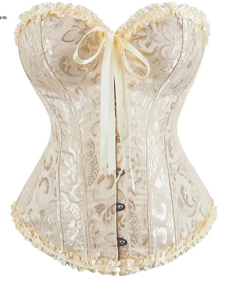 Floral Lace Corset