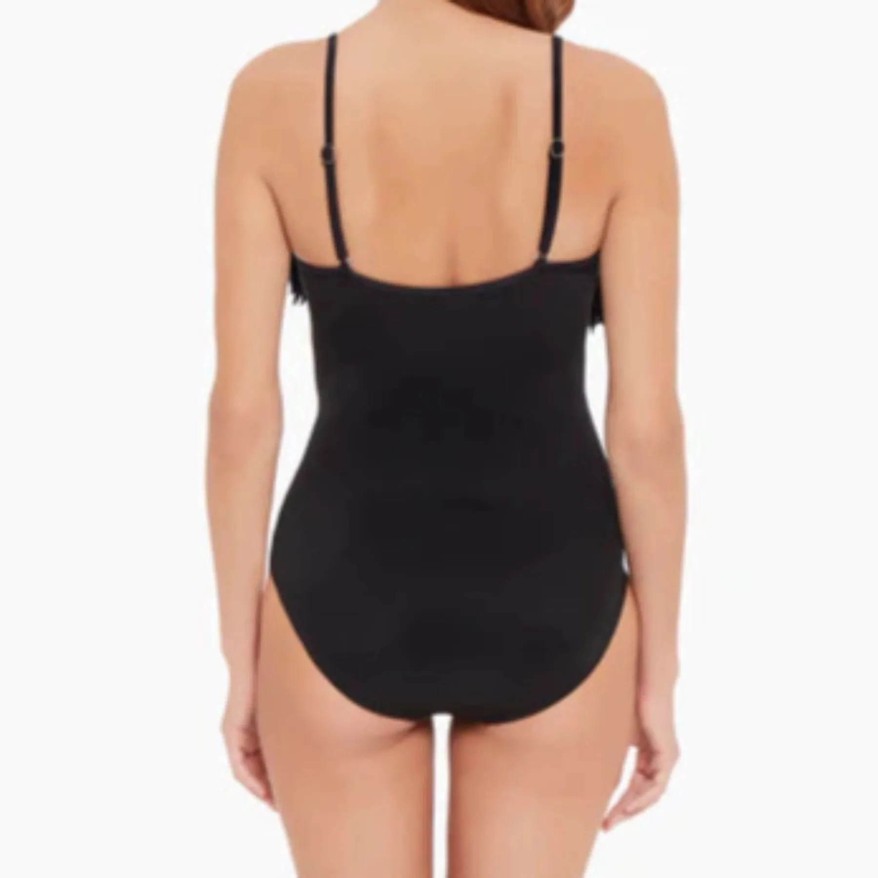 Fringe Blaire One Piece Swimsuit 6006004 - Black