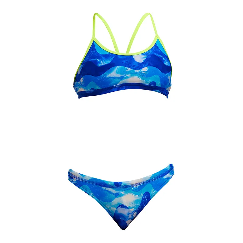 Funkita - Dive In - Girls Eco Racerback Two Piece