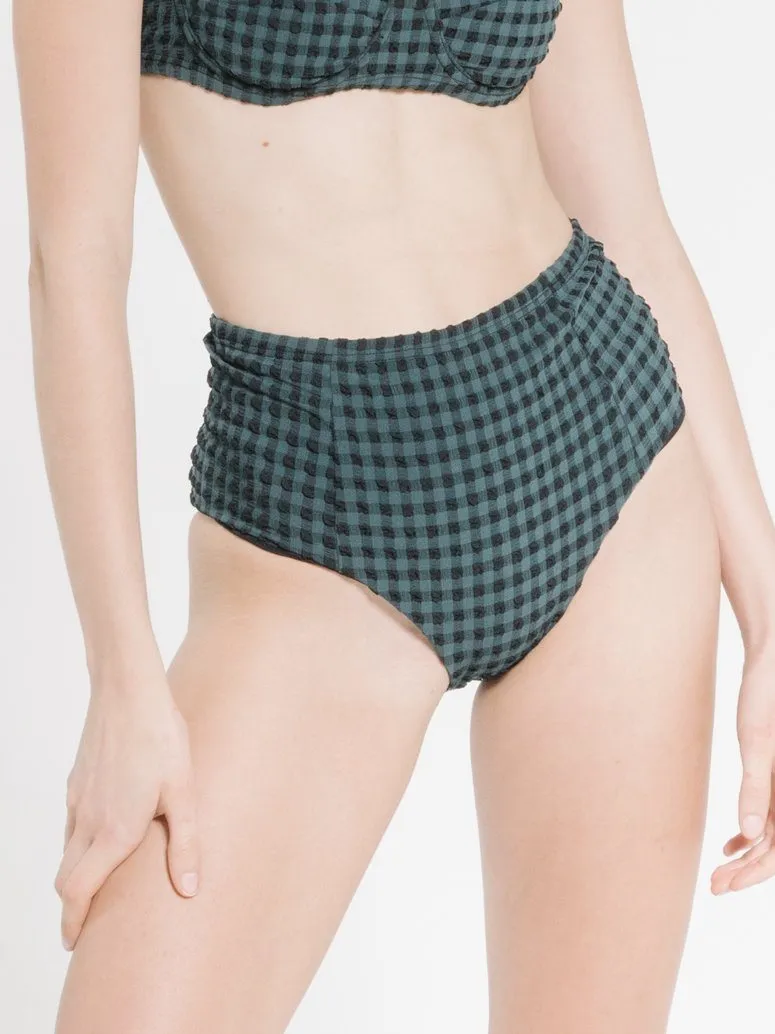 Georgie High Waist Bottom - Pine