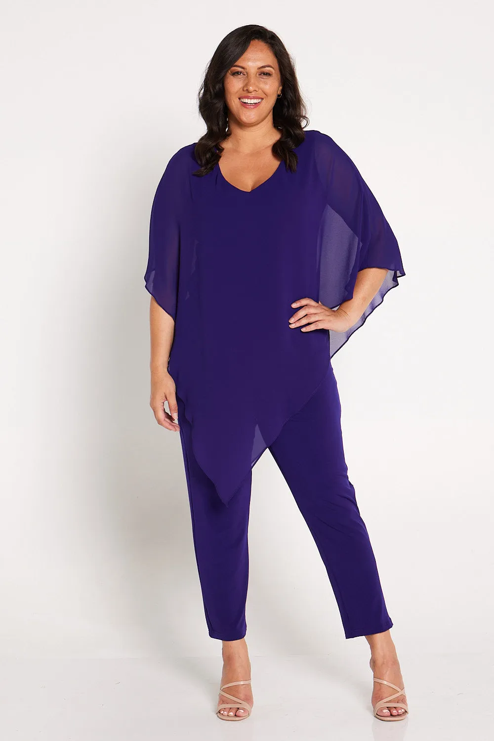 Gianna Pants Petite - Purple