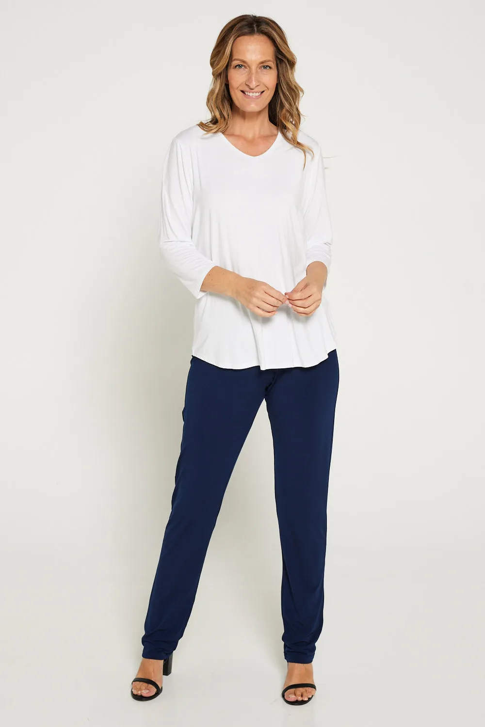 Gianna Pants Tall - Navy