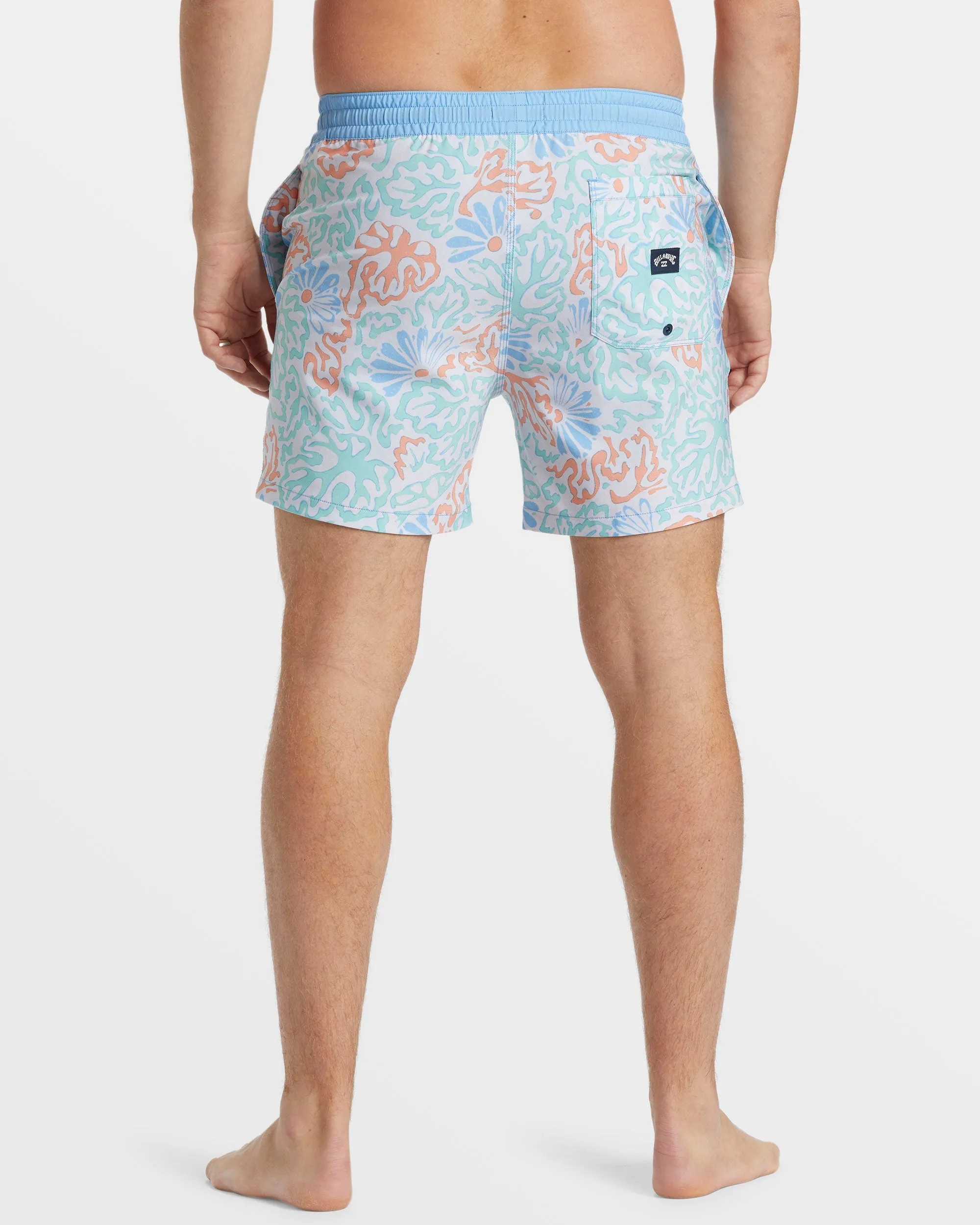 Good Times Layback 16" Swim Trunks - Blue