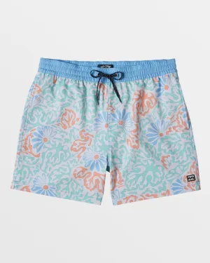 Good Times Layback 16" Swim Trunks - Blue