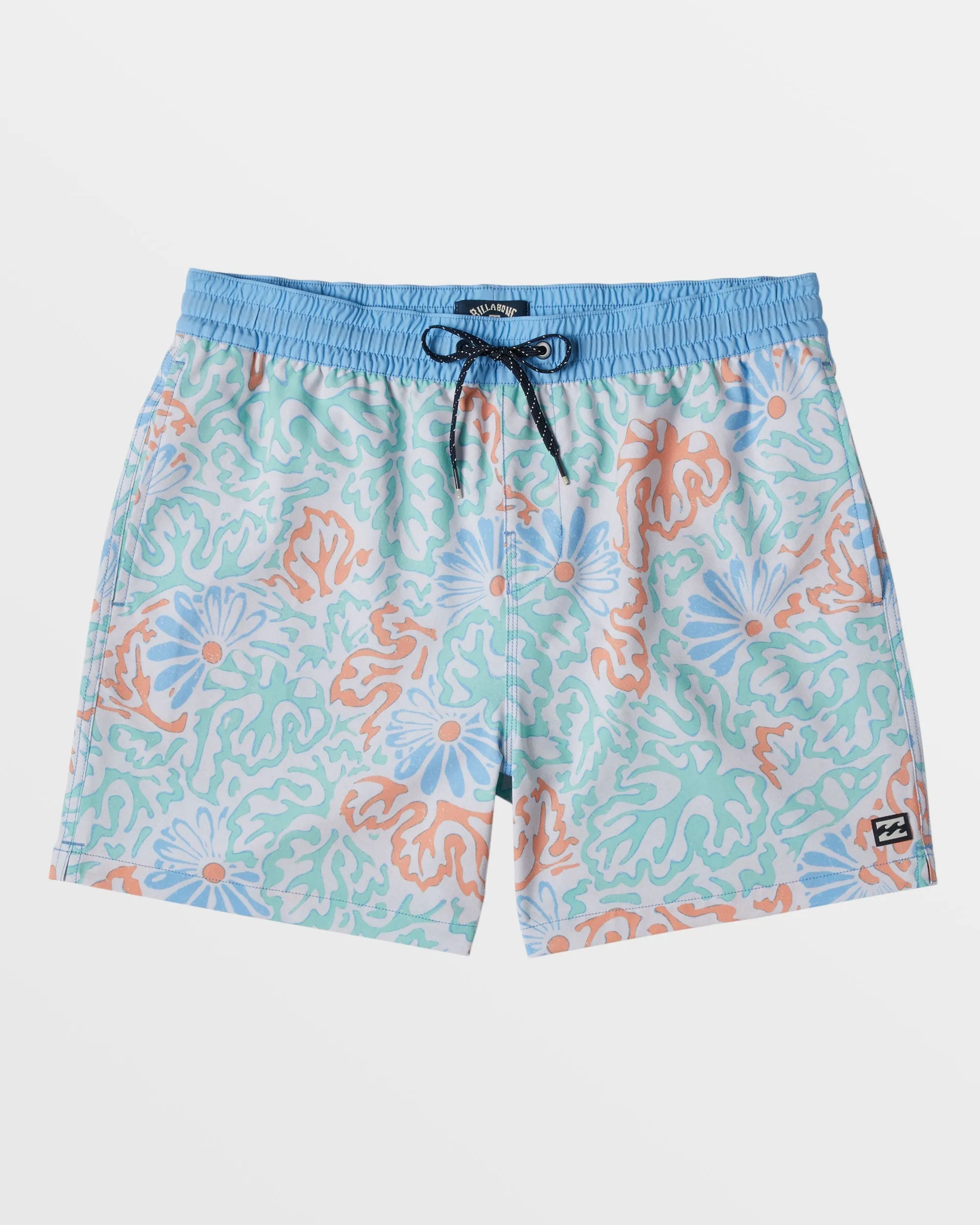 Good Times Layback 16" Swim Trunks - Blue