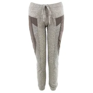 Grey Elastic Waist Slouchy Pants