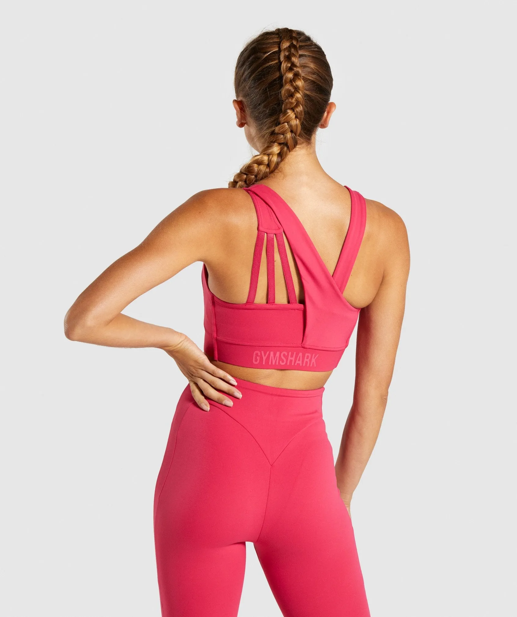 Gymshark Captivate Sports Bra - Fuchsia