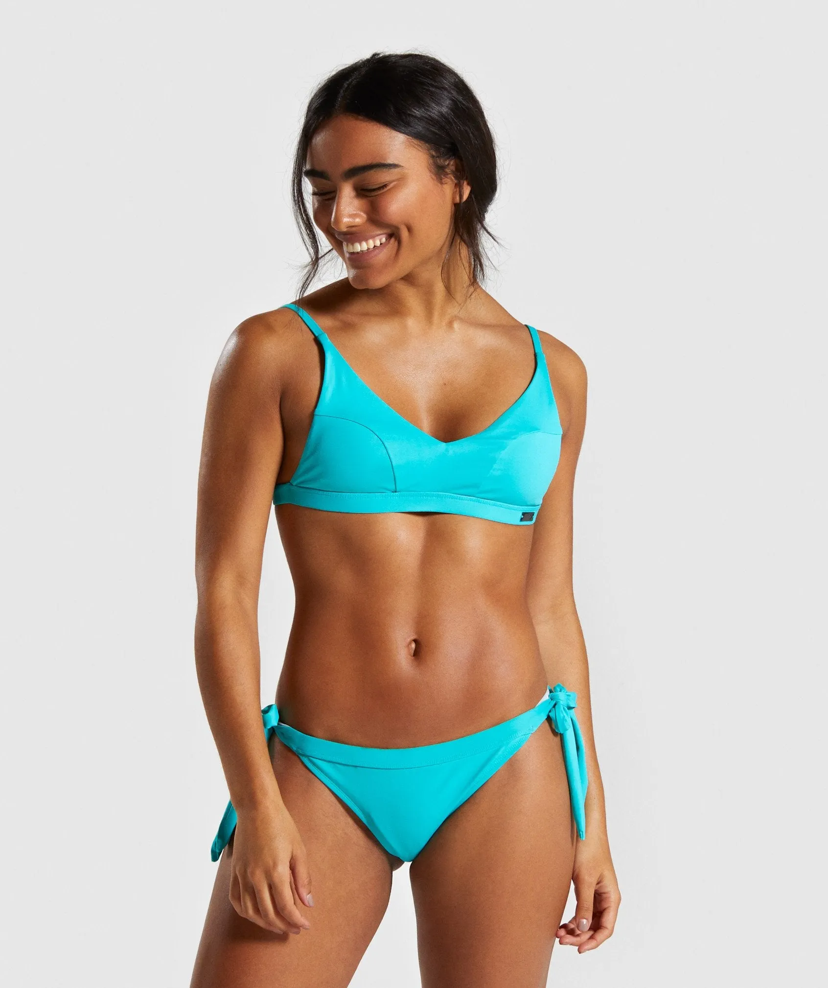 Gymshark Horizon Bikini Top - Blue