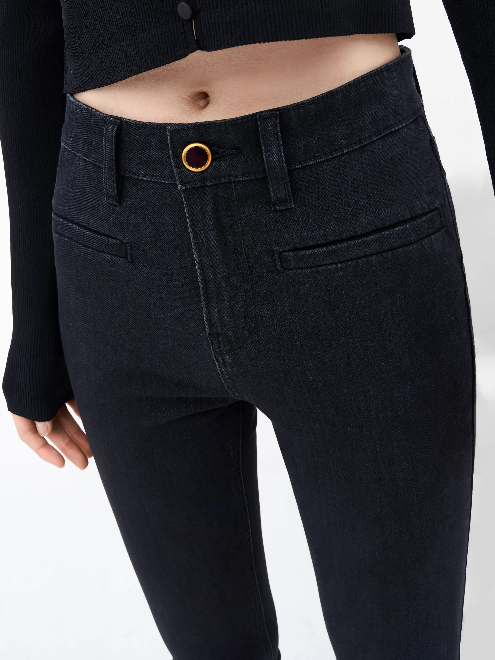 High Waist Skinny Jeans