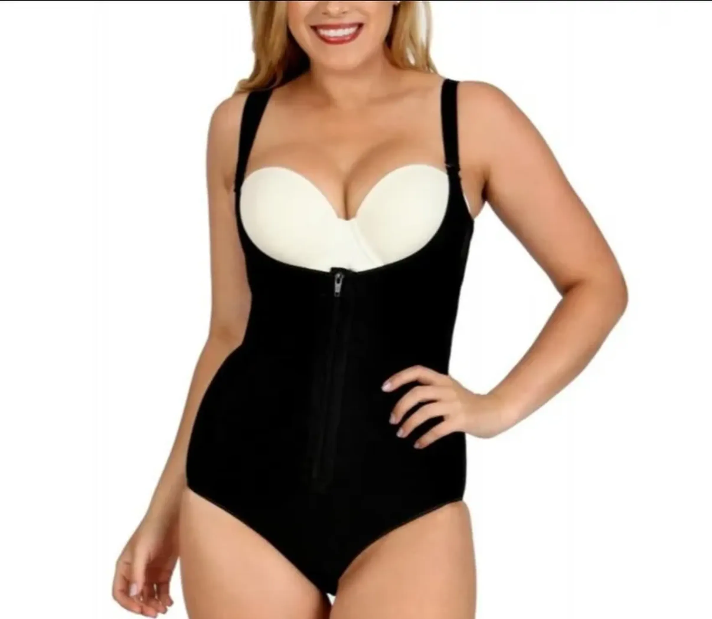 Instantfigure Underbust Brief Bodysuit with zipper (Single Layer)