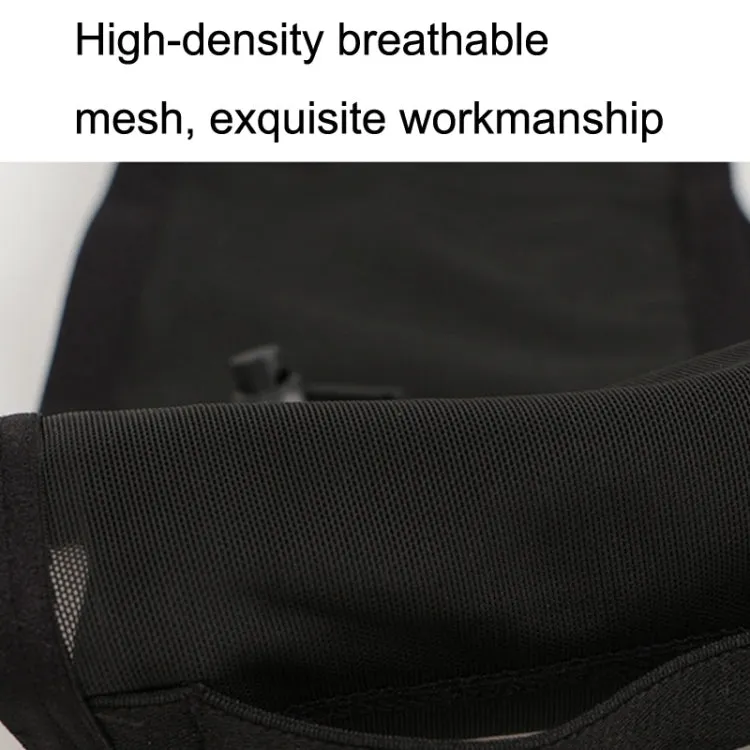 Large Capacity Elastic Mesh Close-fitting Mobile Phone Bag Cycling Mountaineering Kettle Bag, Size: S(Rainbow)