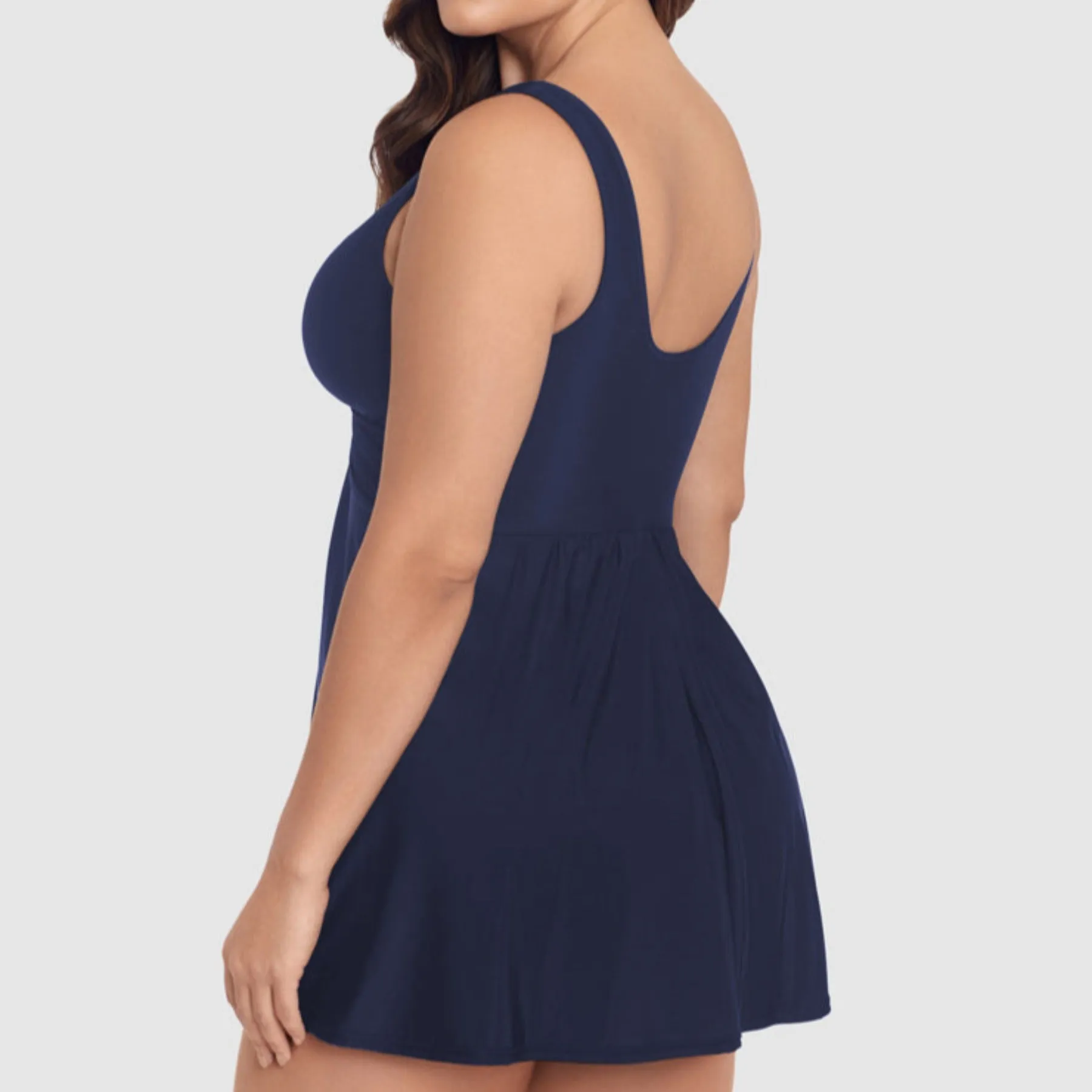 Marais One Piece Swim Dress 6518935W - Midnight