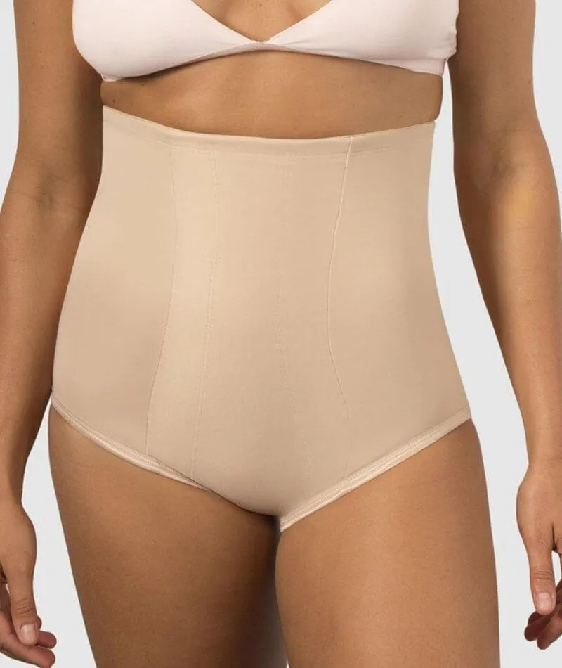 Miraclesuit Shape With An Edge High Waist Brief - Nude