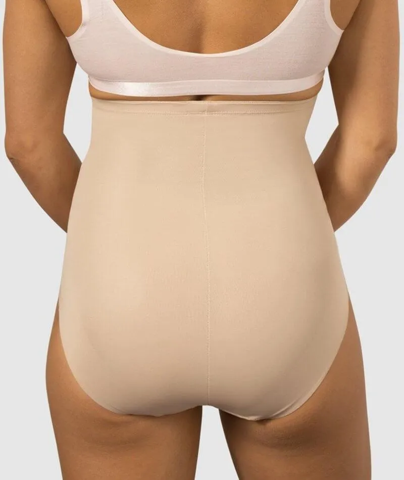 Miraclesuit Shape With An Edge High Waist Brief - Nude