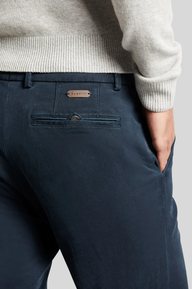 Navy Cashmere Feel Stretch Pants