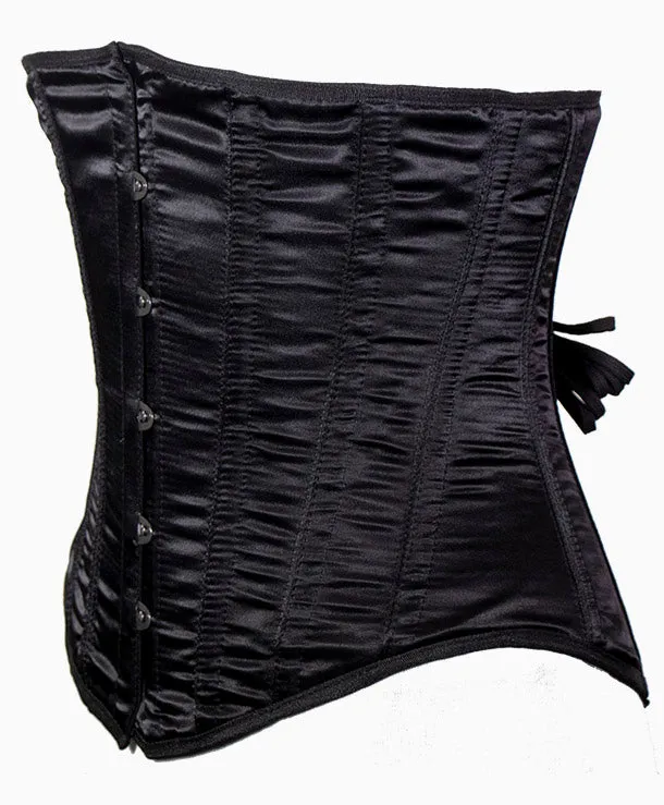 Nobody's Fool Waist Cincher in Black