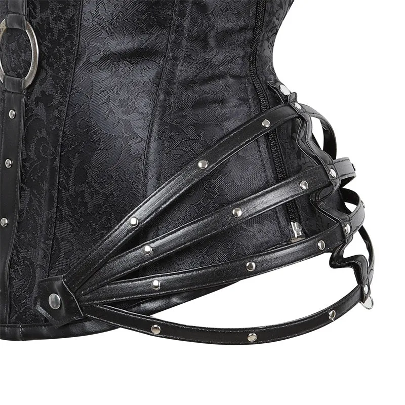 Overbust Steel Boned Bustier