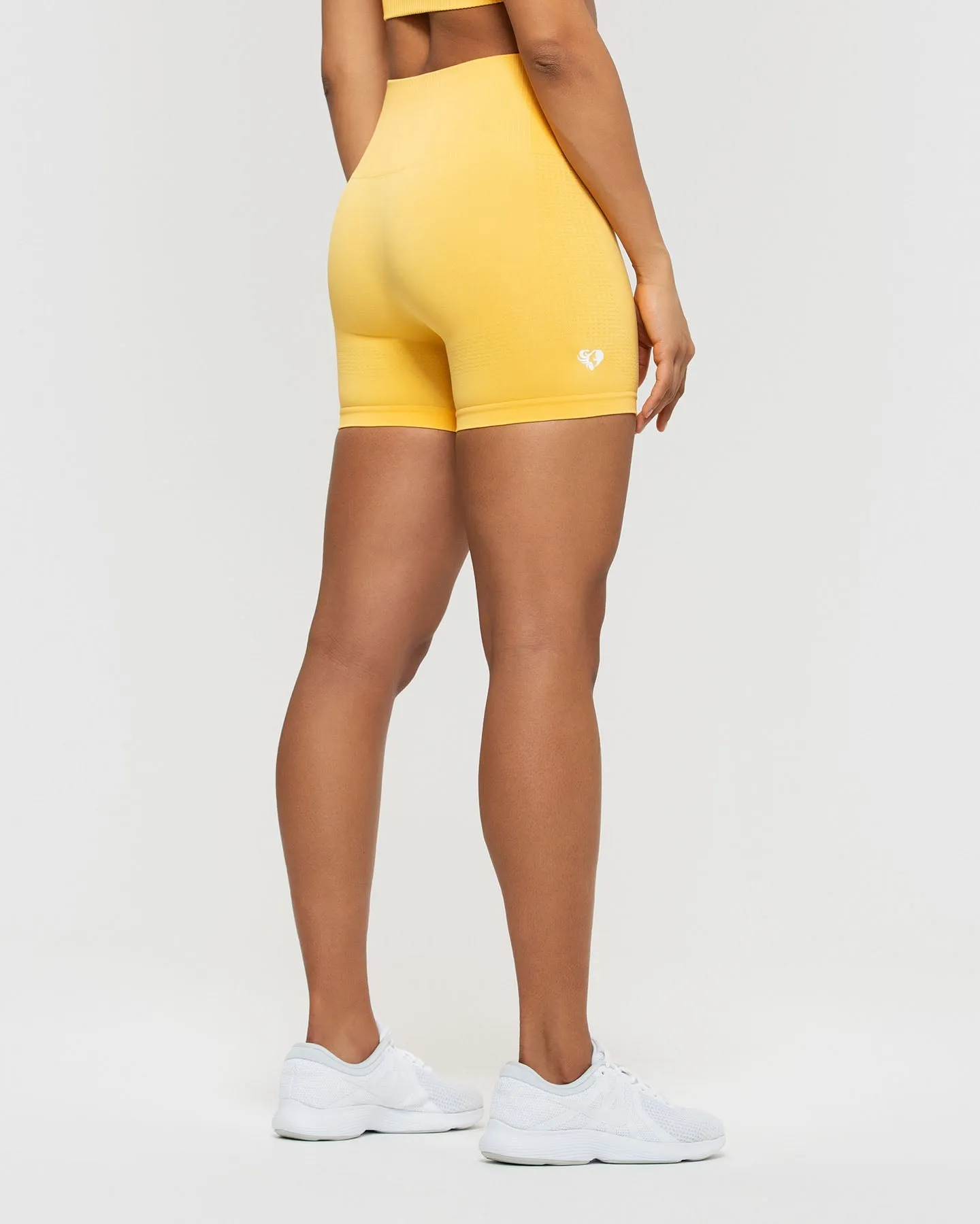 Power Seamless Shorts | Sorbet Orange