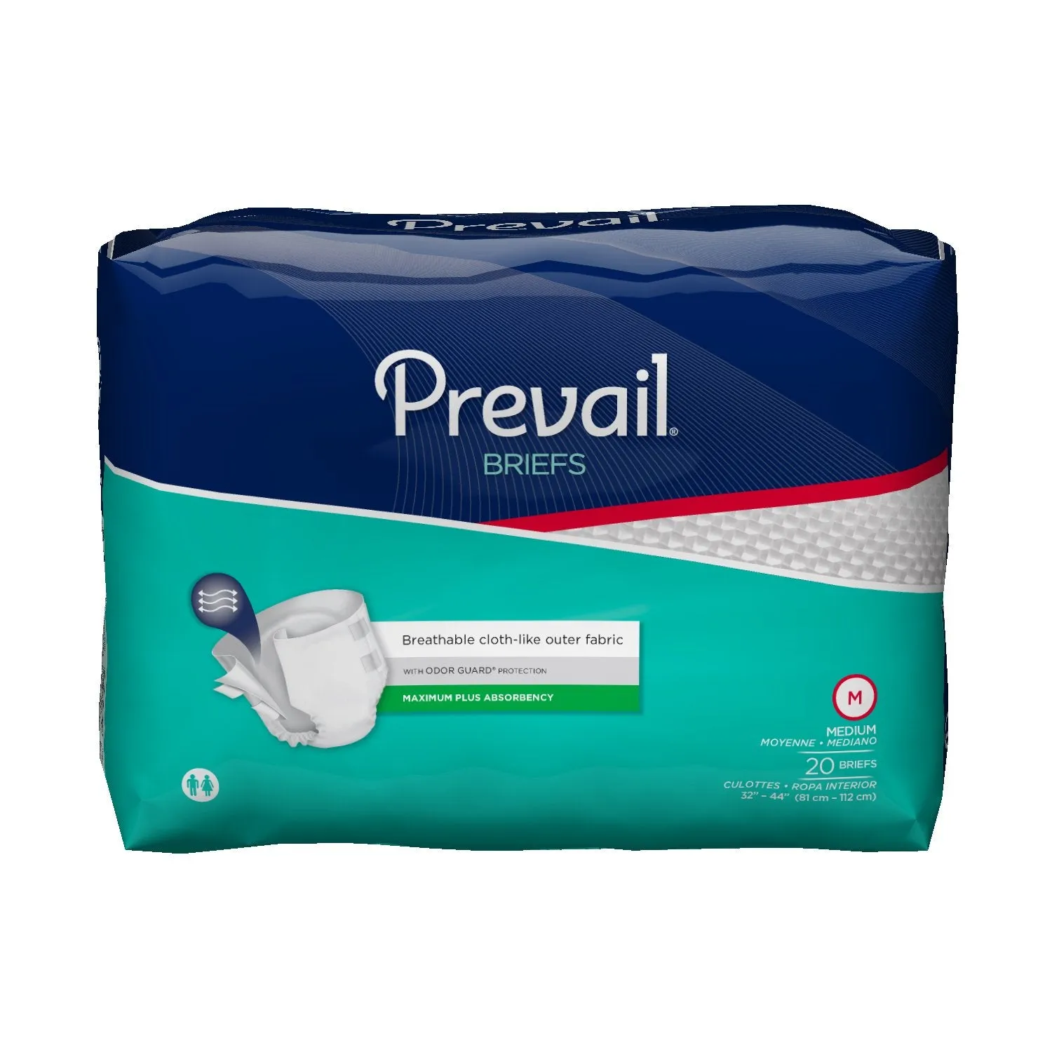 Prevail PV-012/1 Premium Adult Brief Pack of 20