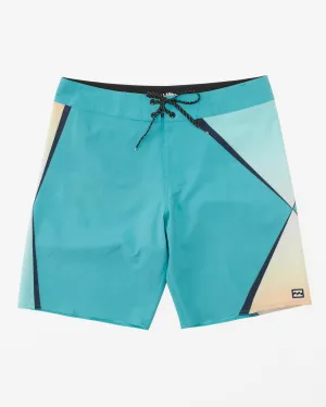 Prism Airlite Performance 19" Boardshorts - Aqua