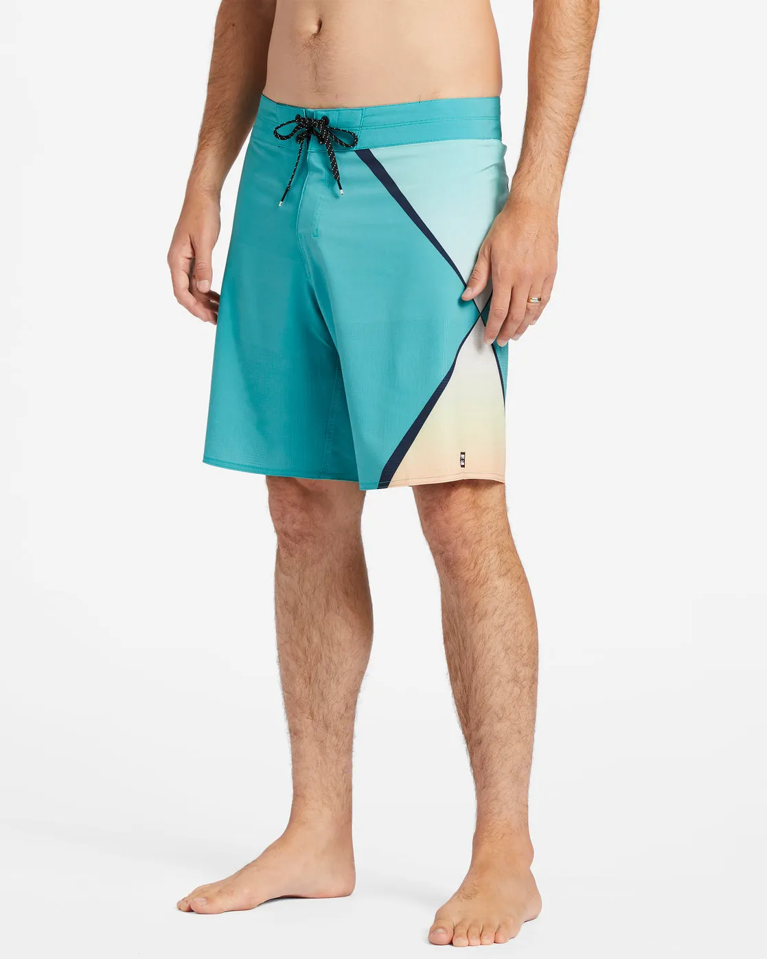 Prism Airlite Performance 19" Boardshorts - Aqua