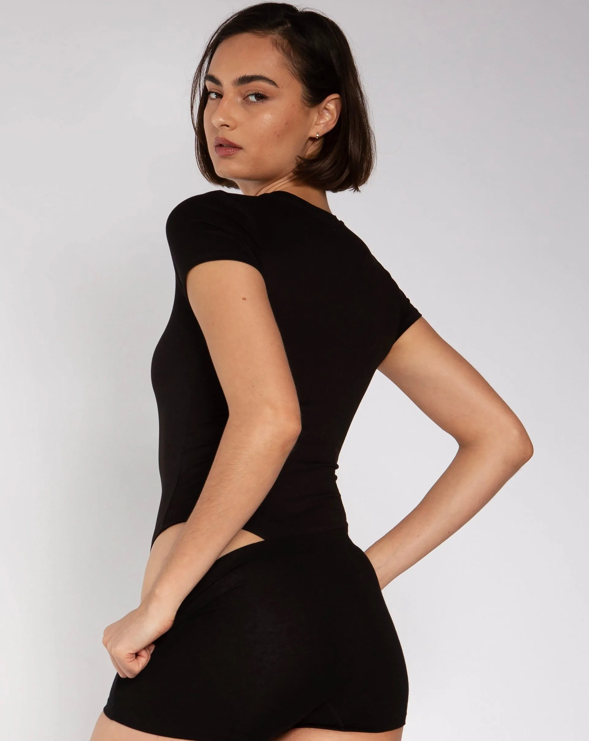 Santee Bodysuit Black