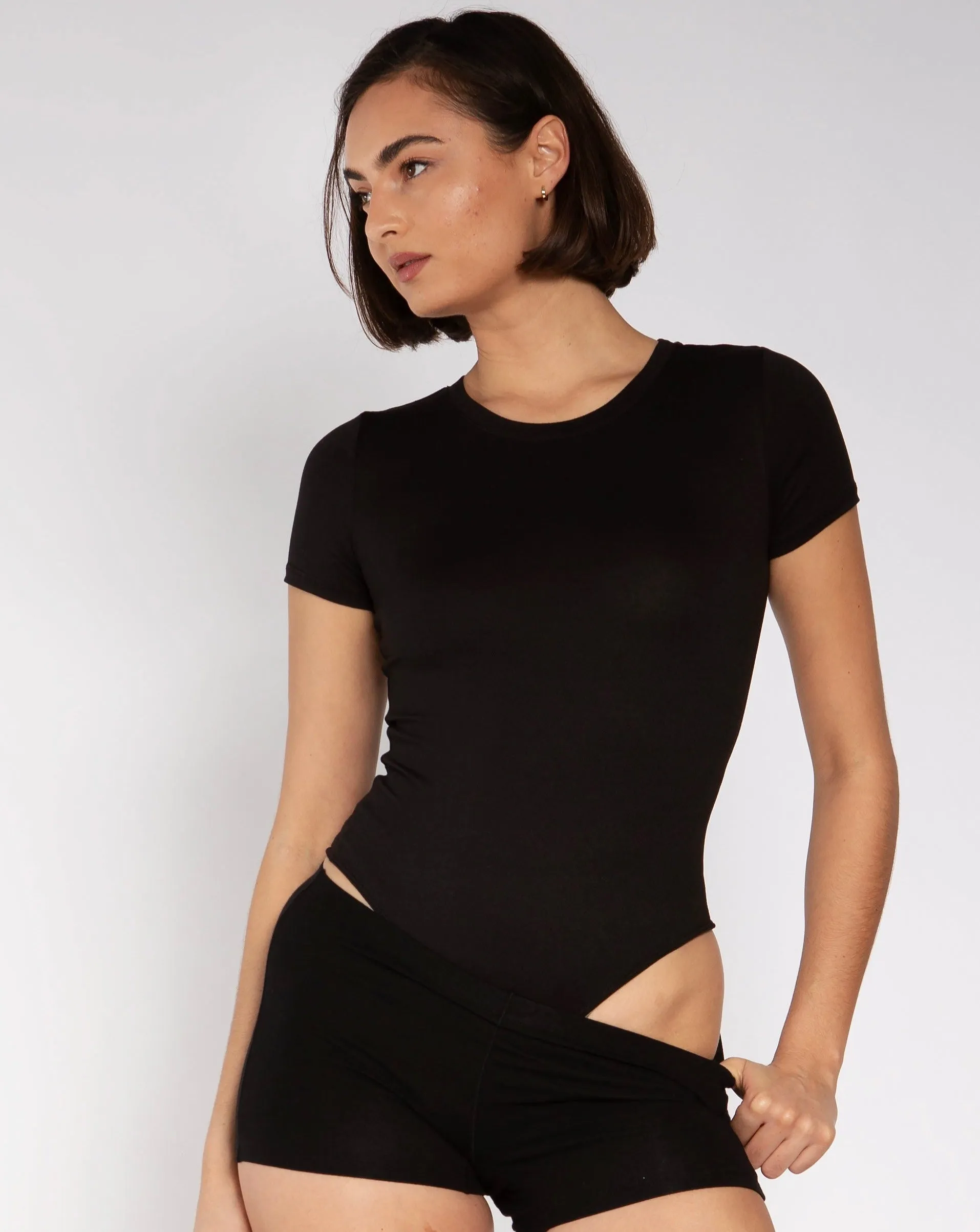 Santee Bodysuit Black