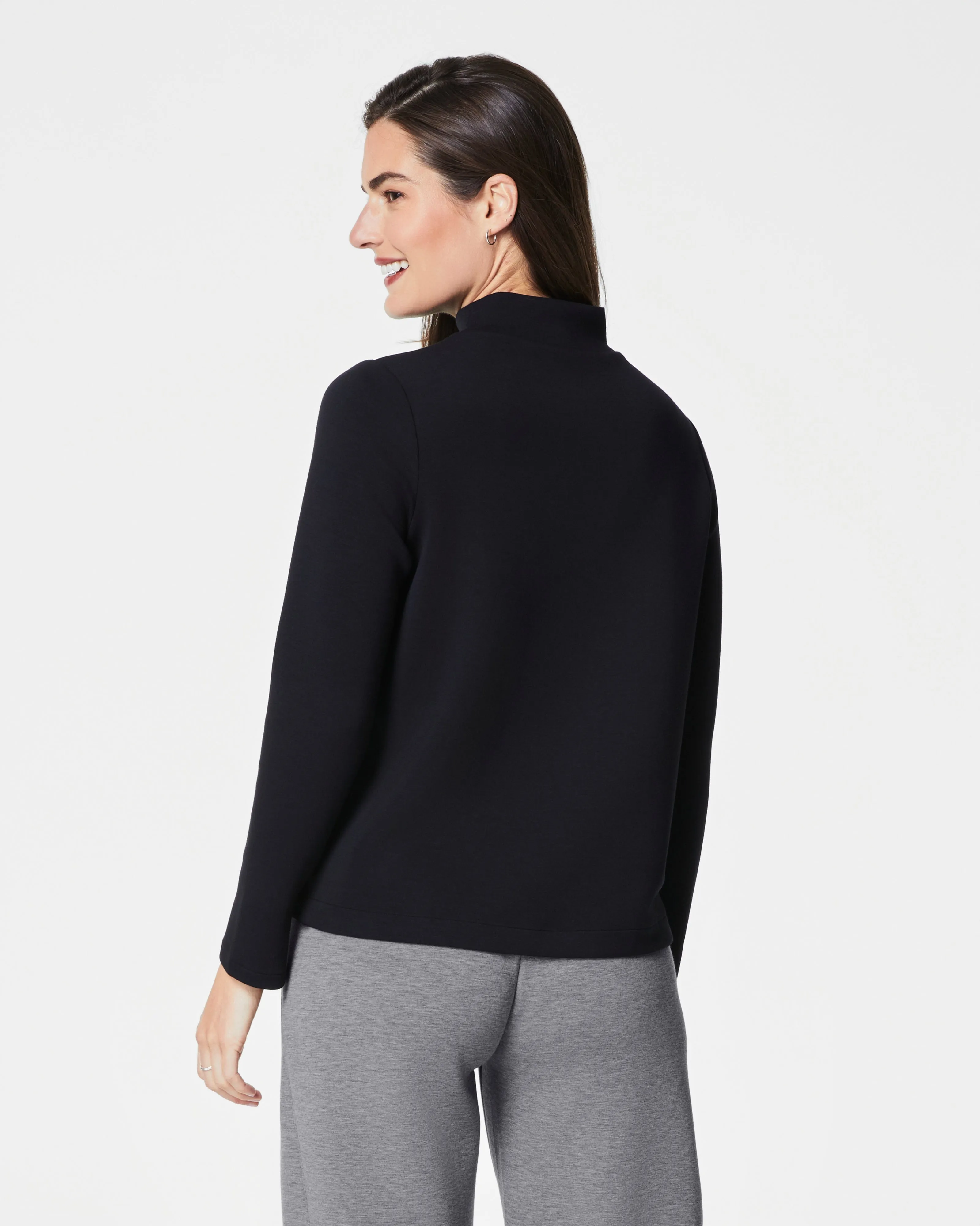 SPANX AirEssentials Mock Pullover