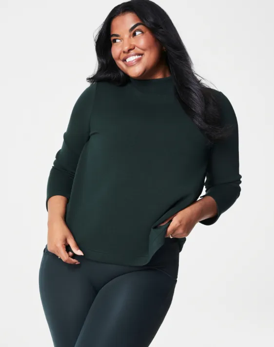 SPANX AirEssentials Mock Pullover