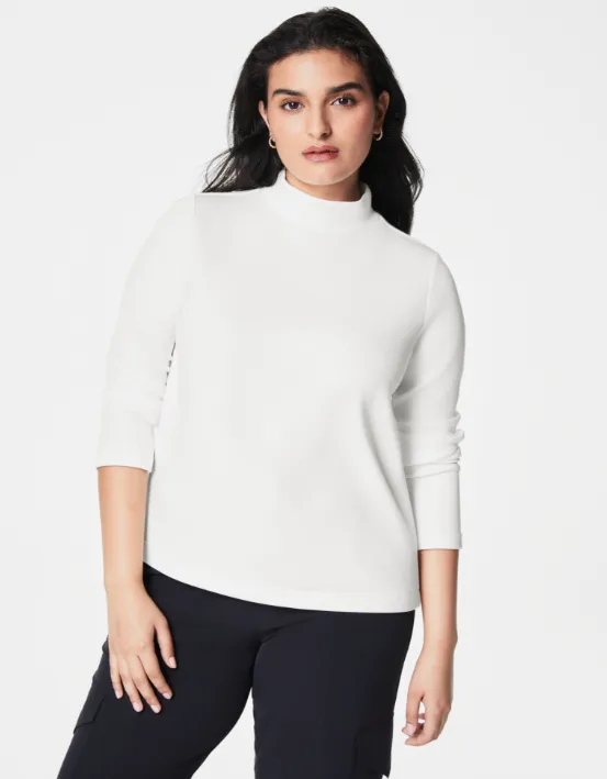 SPANX AirEssentials Mock Pullover